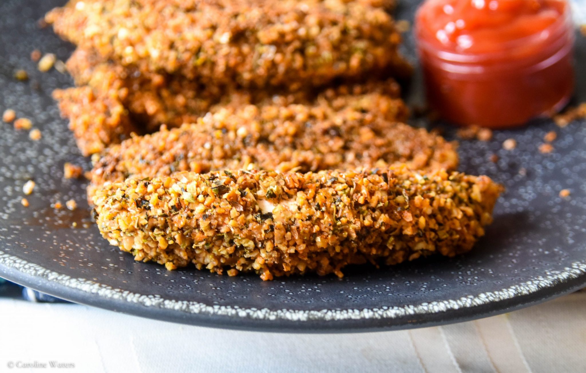 Chickpea Coated Crispy Chicken Tenders RD-Licious - Registered Dietitian  image