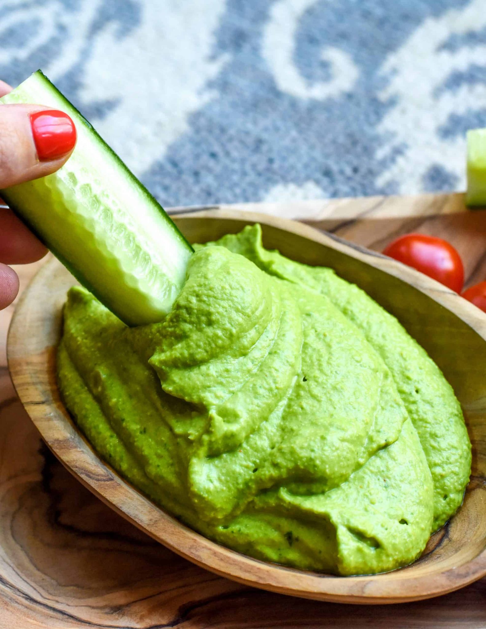 spinach-hummus