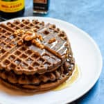 gluten free gingerbread waffles