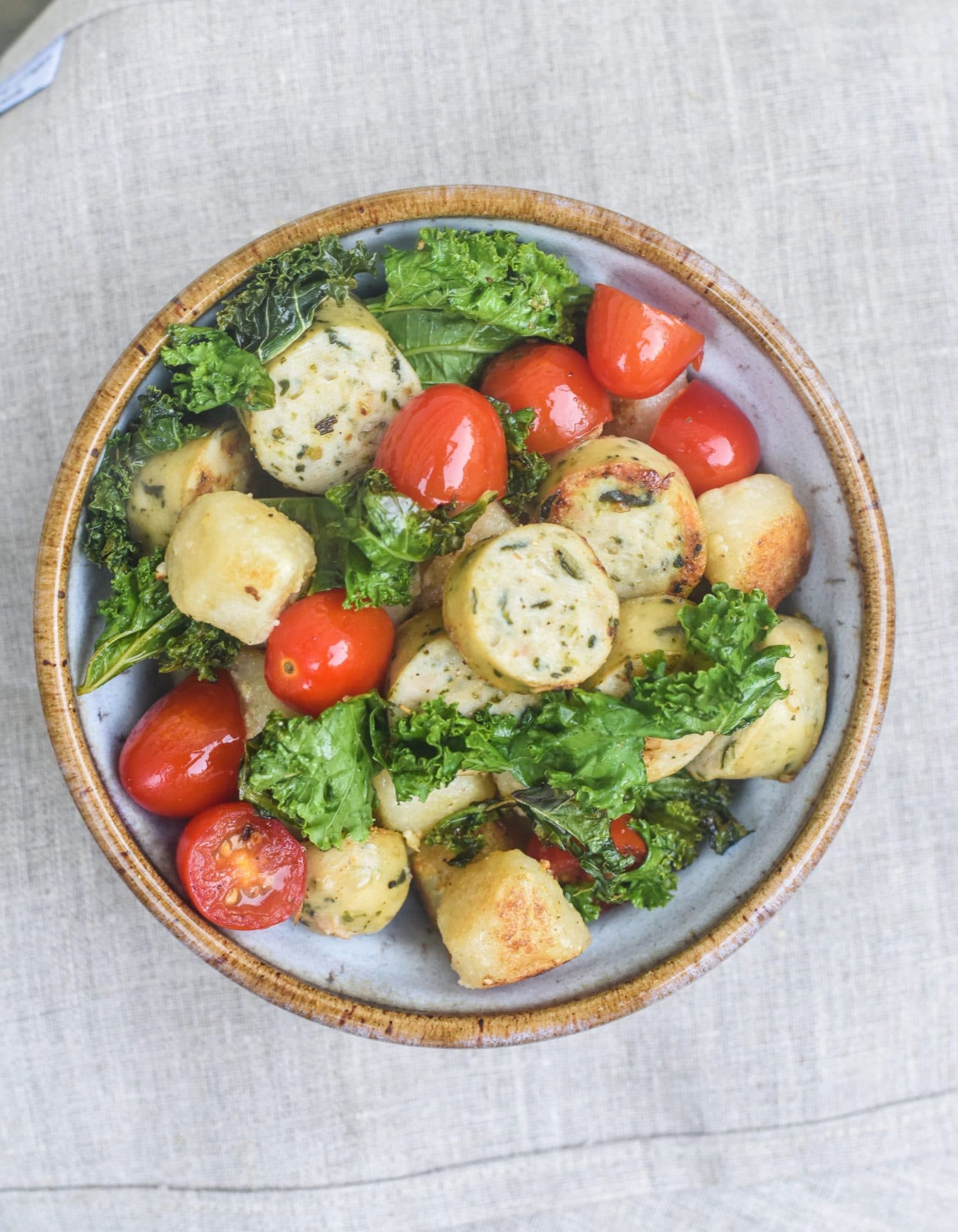 Trader Joes Cauliflower Gnocchi & Chicken Sausage RDLicious