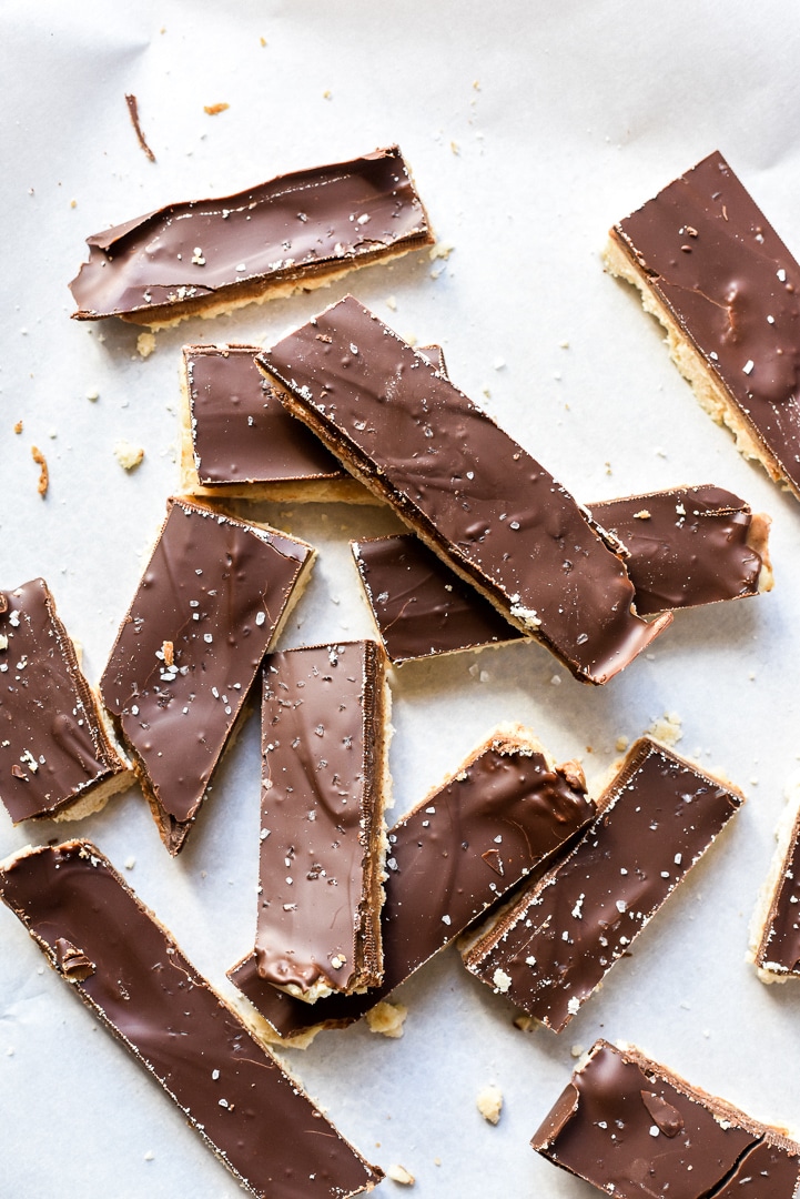 healthier twix bars