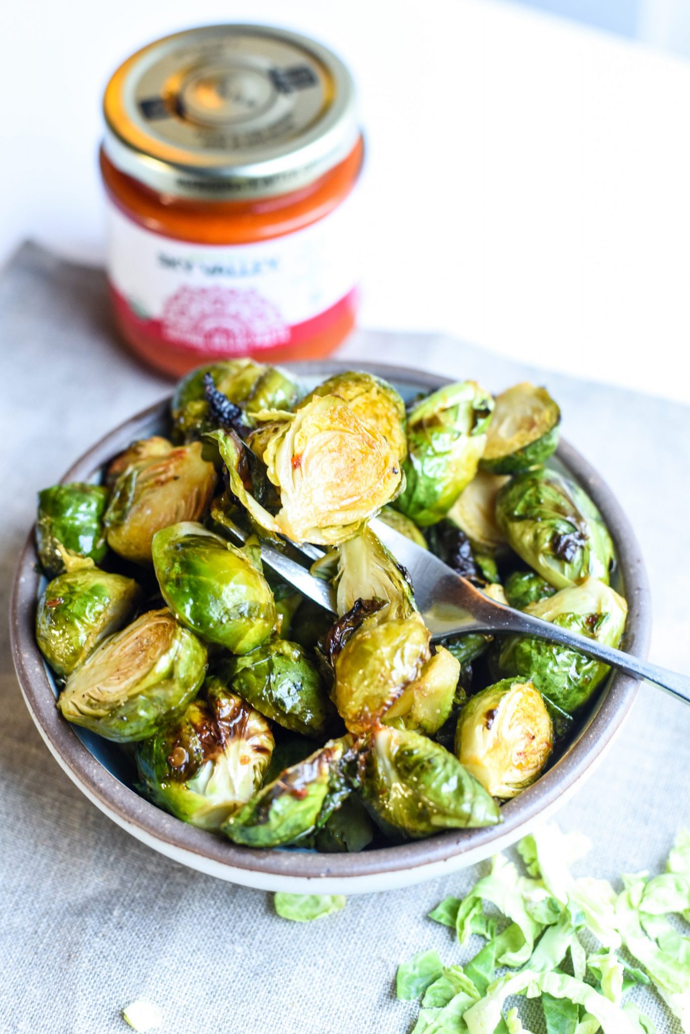 Asian-Inspired Roasted Brussel Sprouts