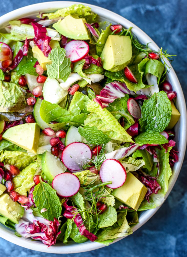 nourishing spring salad