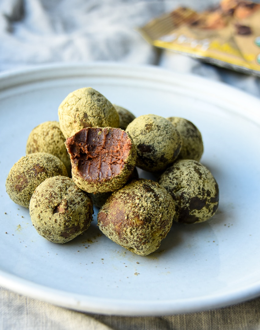 chocolate avocado truffles