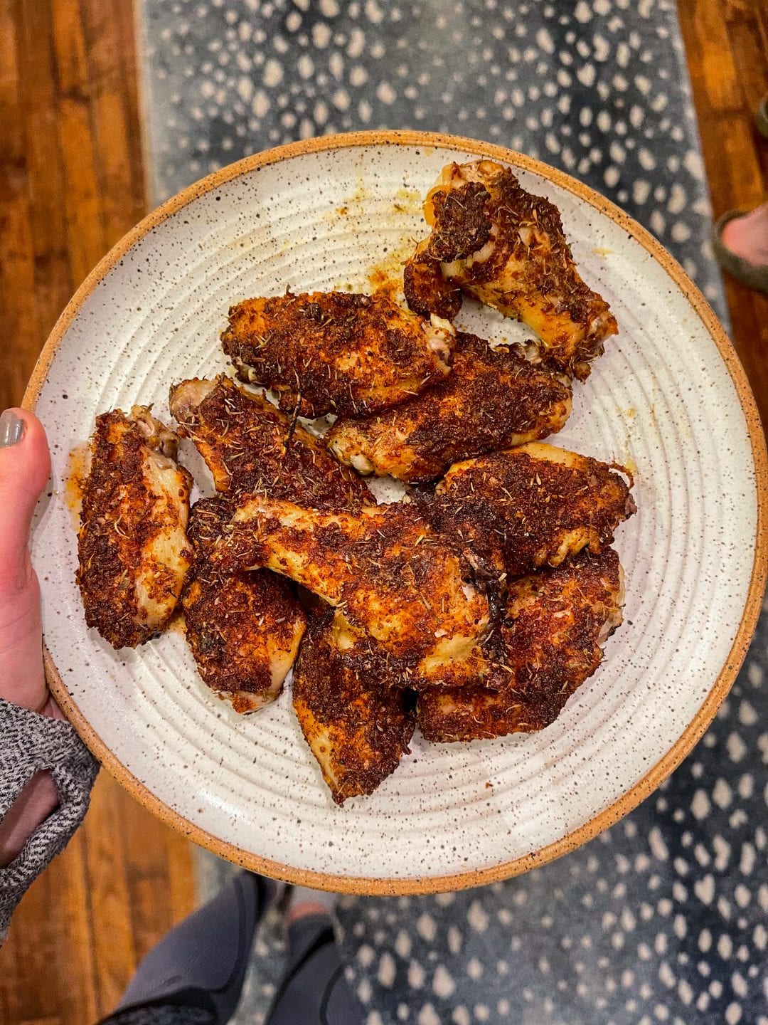 The BEST Dry Rub Baked Wings RDLicious Registered Dietitian