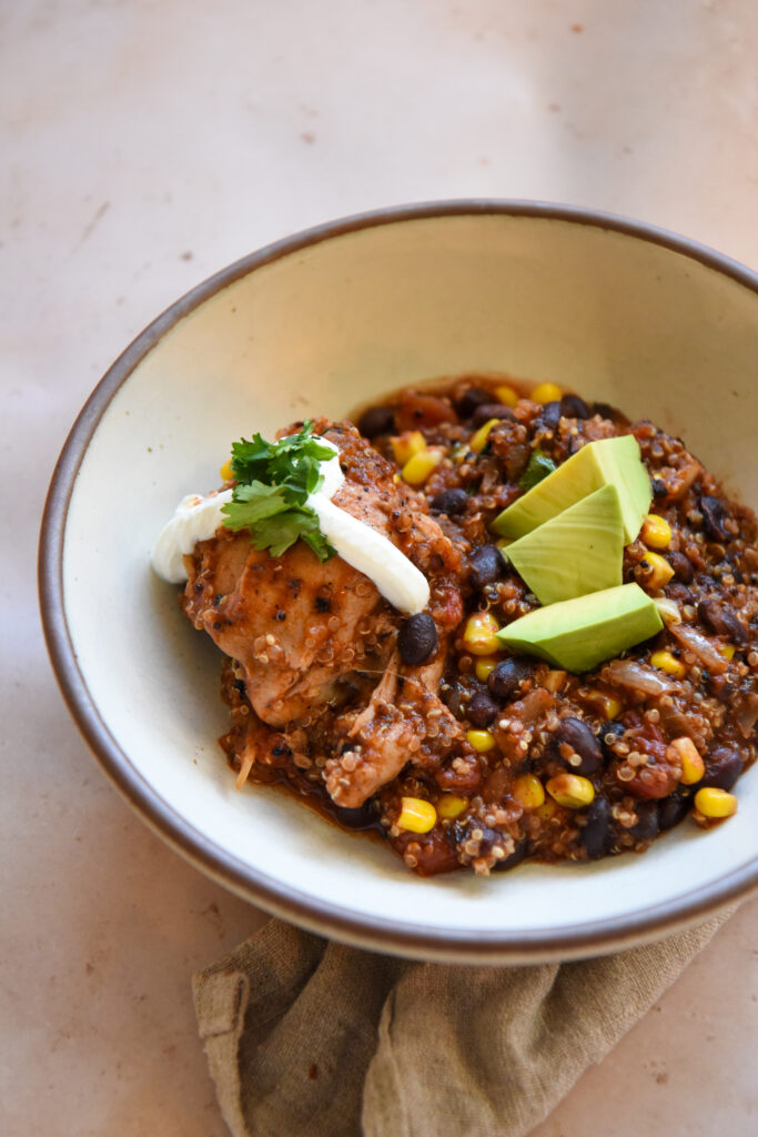 southwest chicken quinoa
