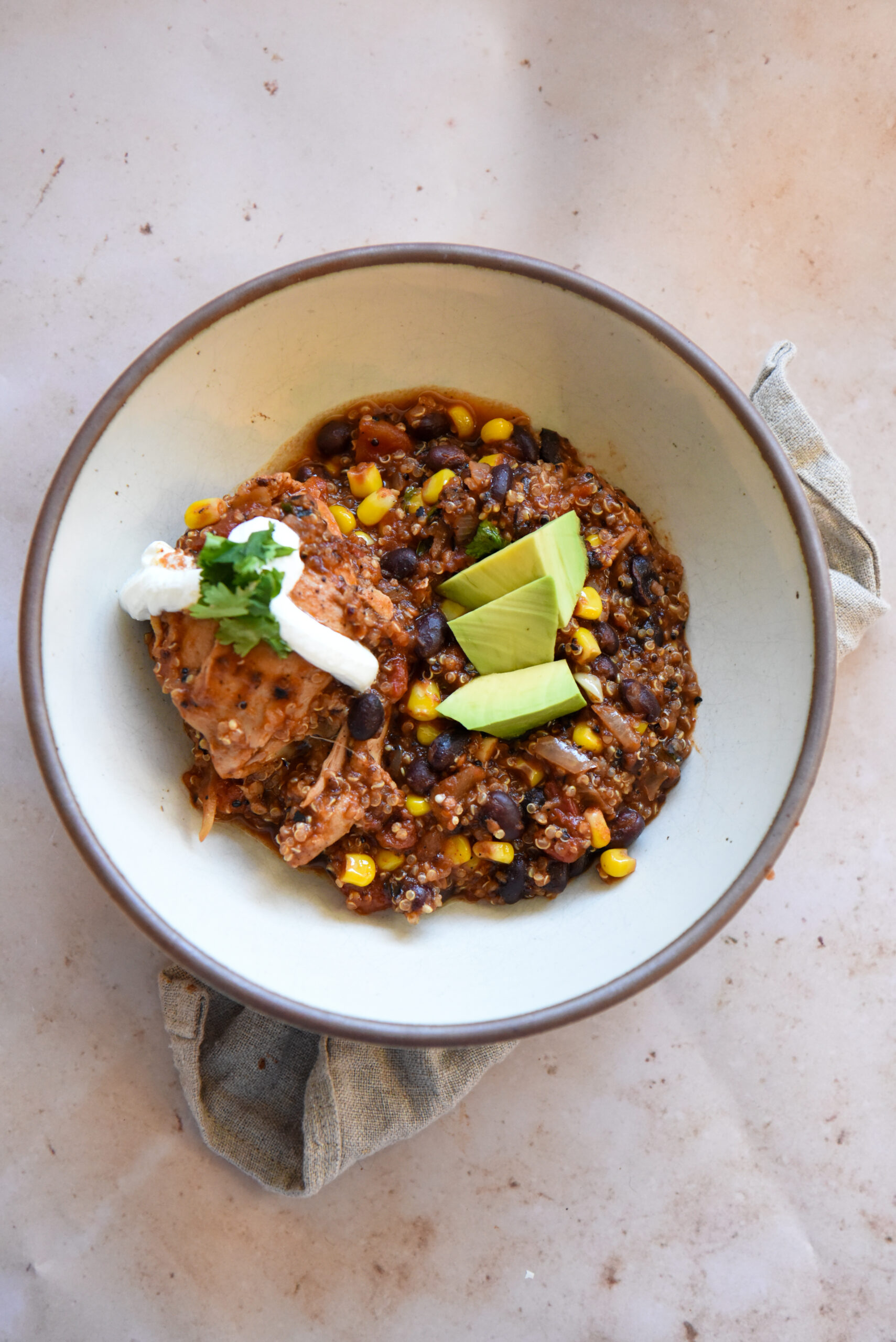 southwest chicken quinoa